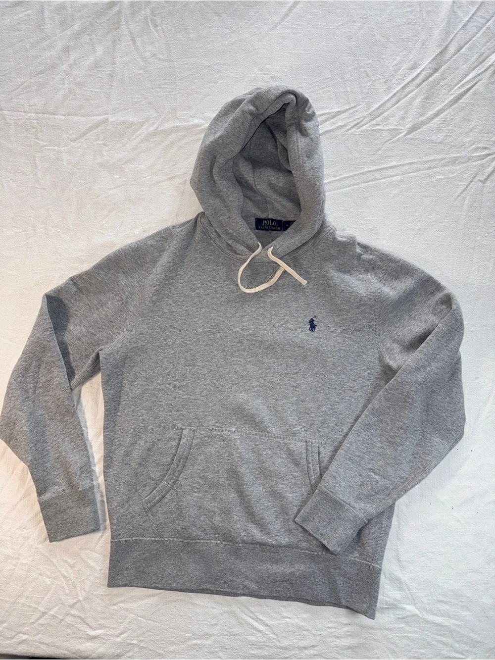 POLO Ralph Lauren - Fleece Hoodie - Gray - Medium